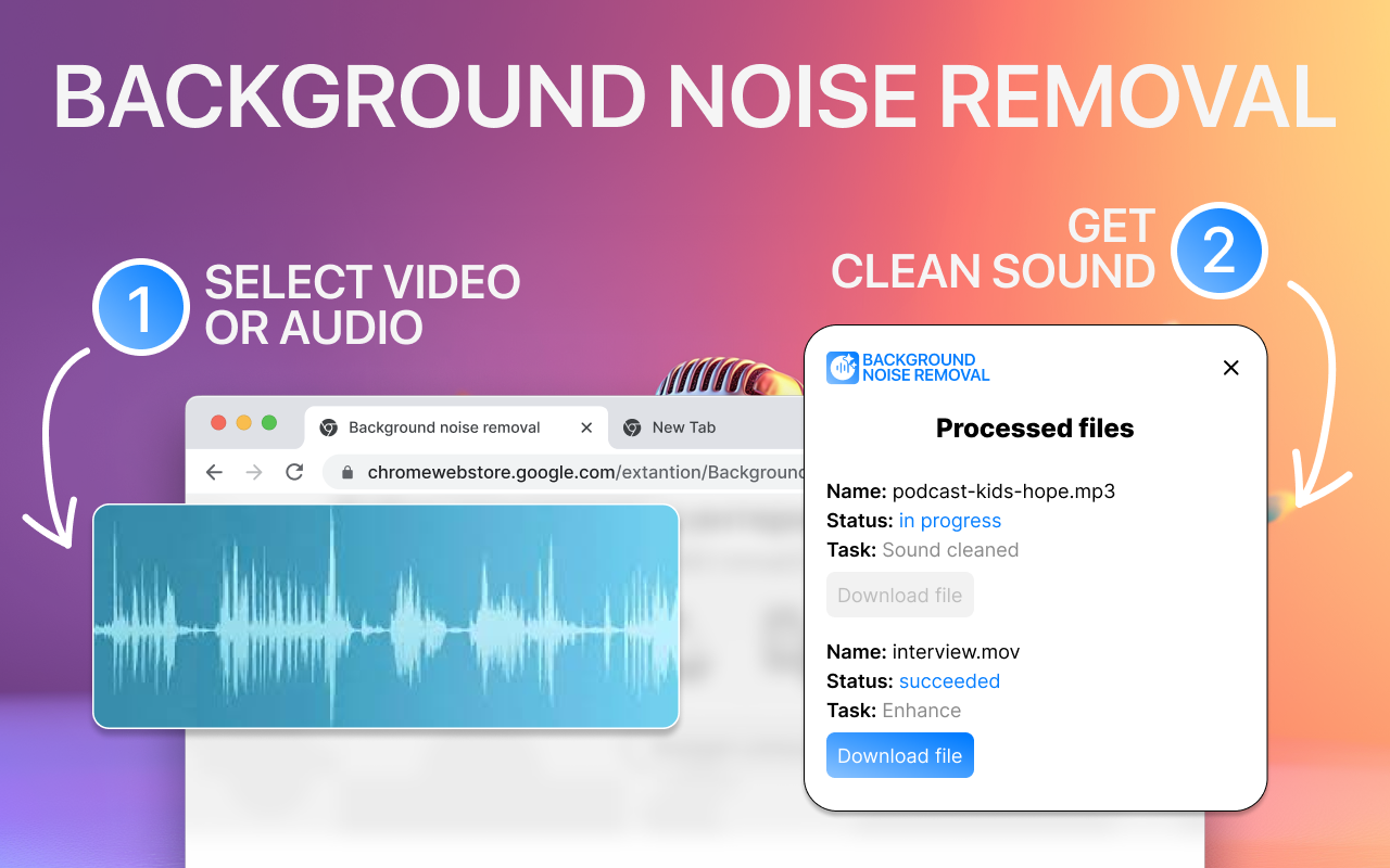 Background Noise Removal